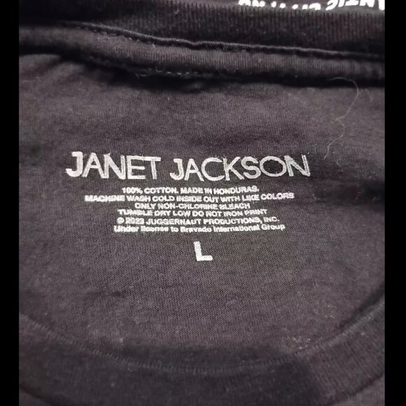 Janet Jackson's 2023 Tour T-shirt Size L - Picture 3 of 3